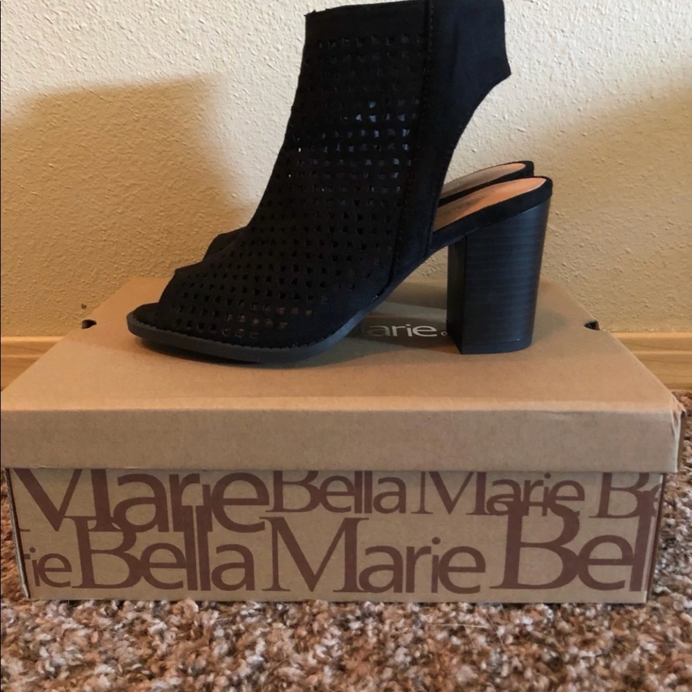 Women’s black booties